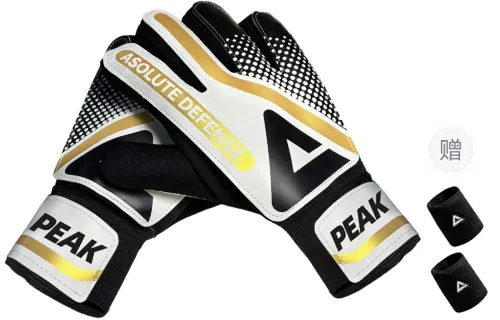 Peak football gantry protective cover with finger guard, wear-resistant and impact-resistant, protection of the back of the hand, reinforcement to slow down the impact on the goalkeeper #lucky latex sports gloves, same style for men and women, couple style