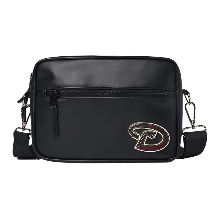 New Era Pu Crossbody Bags Unisex Black Arizona Rattlesnake Team