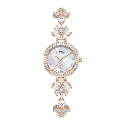 Disney Disney, quartz gift box with butterfly, ecological copper watch strap, women's watch, waterproof dial, postcard, quartz mechanism