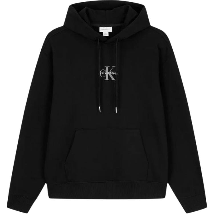 Мужское худи CALVIN KLEIN Logo Hoodie (серое)