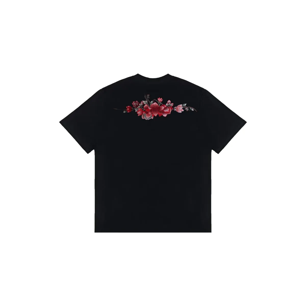 Nike Sportswear T-Shirts Men's Black Crew Neck Moderate Straight Fit