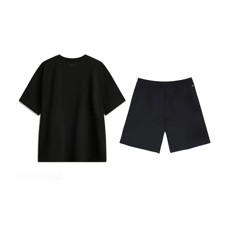 Li Ning Casual Sportswear Unisex Black+Black