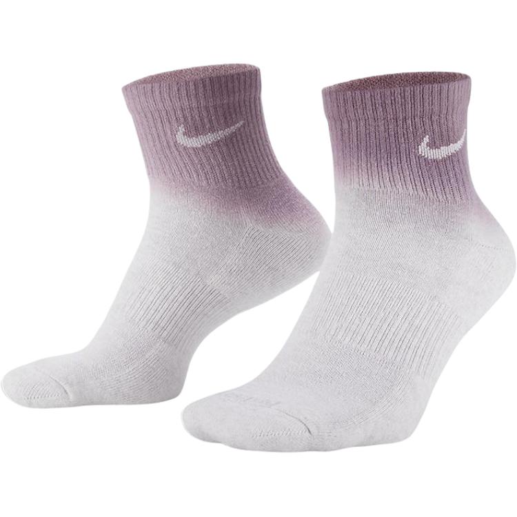 Nike Dri FIT Everyday Plus Ankle Socks Unisex 2 Pack Multicolor