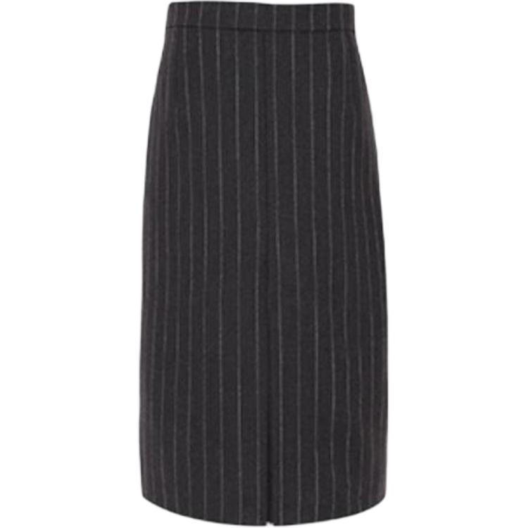 SAINT LAURENT Pinstriped Pencil Skirt
