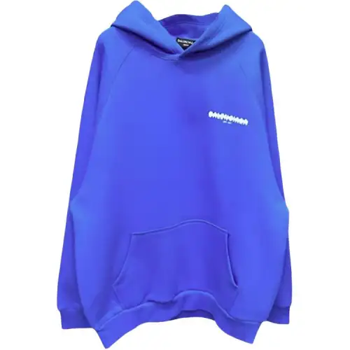 Balenciaga FW23 Sweatshirt Loose Fit Men's Blue