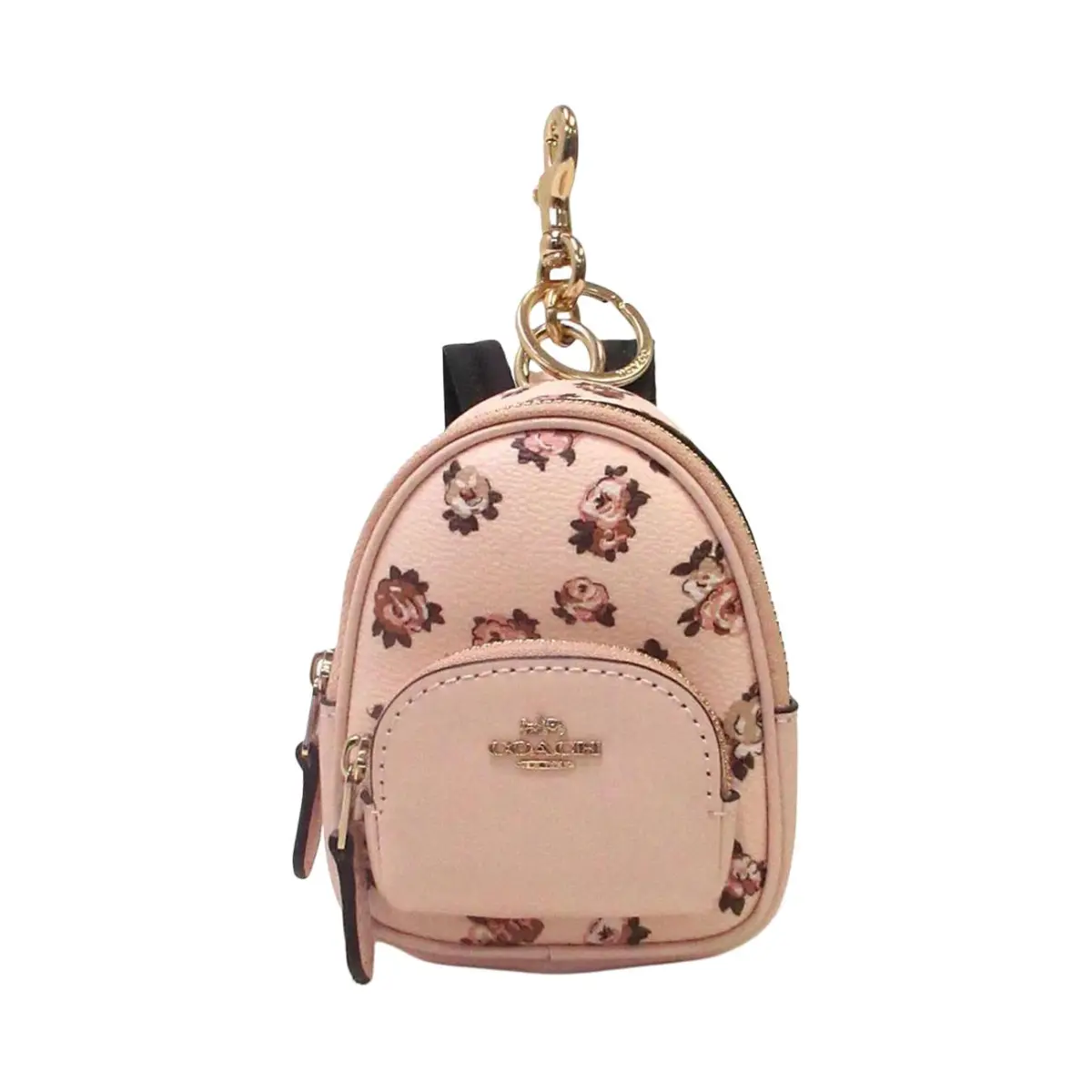 COACH PVC Coin Purse Mini Unisex Pink