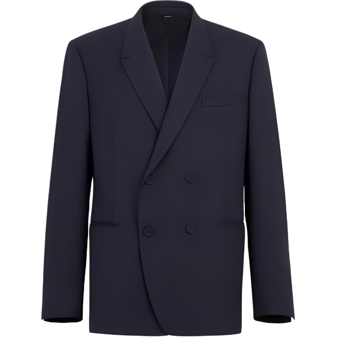 Мужской пиджак Fendi FJ0786AQMMF-1AJR (темно-синий)