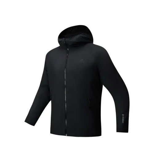 ANTA Puffer Jackets Men's Basic Black 2 Hooded Moderate Other