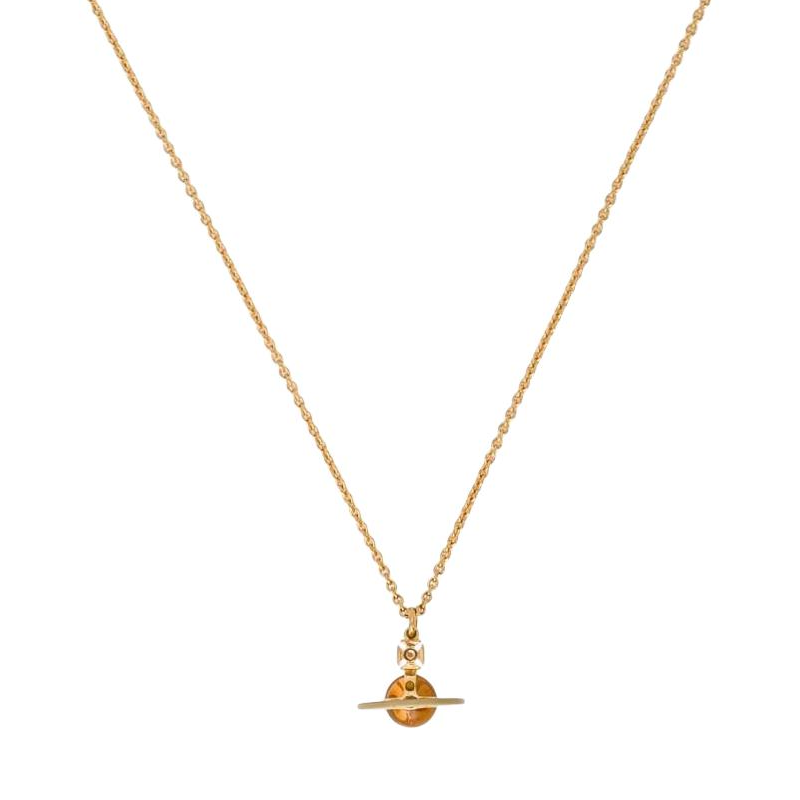 Женская цепочка Vivienne Westwood Orb Pendant (золотая)