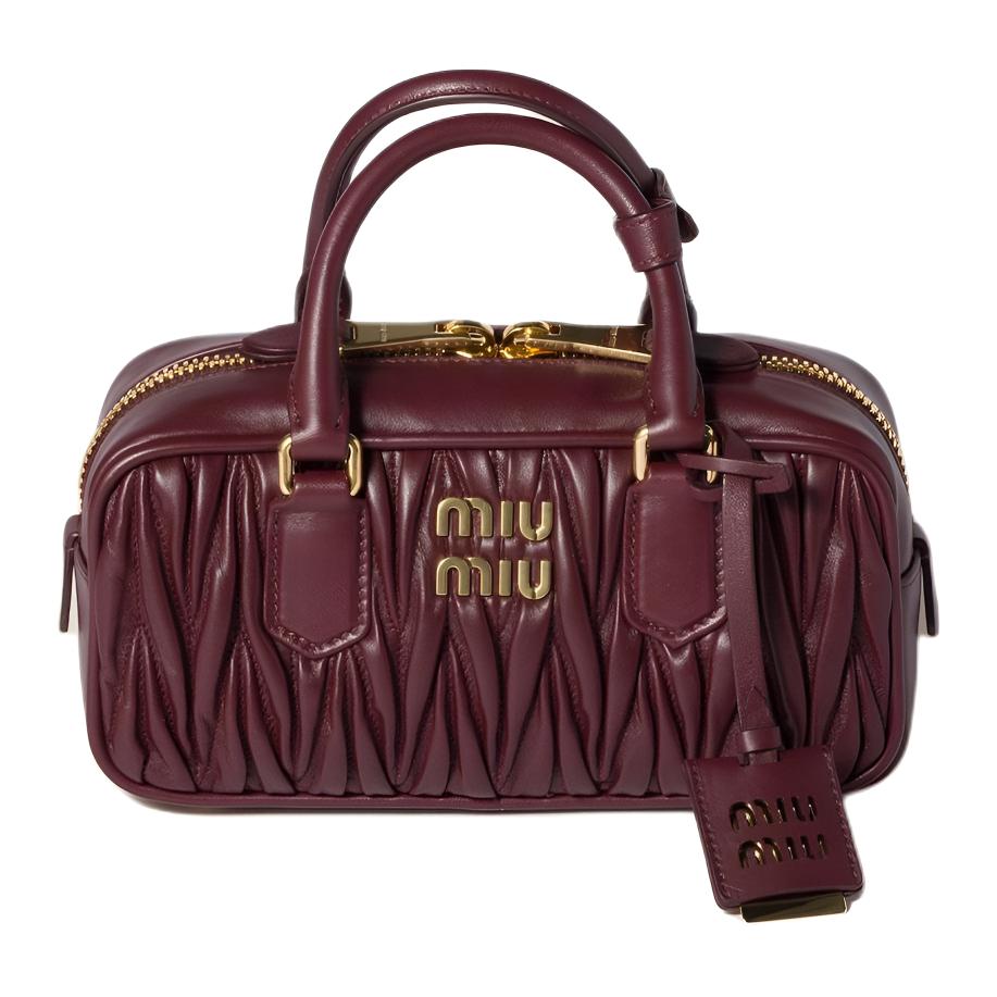 Женская сумка MIU MIU Arcadie (бордовая)