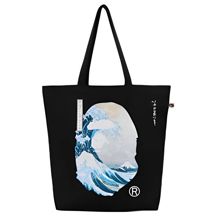 Сумка-тоут A BATHING APE x UKIYO-E - TOTE BAG (разноцветная)
