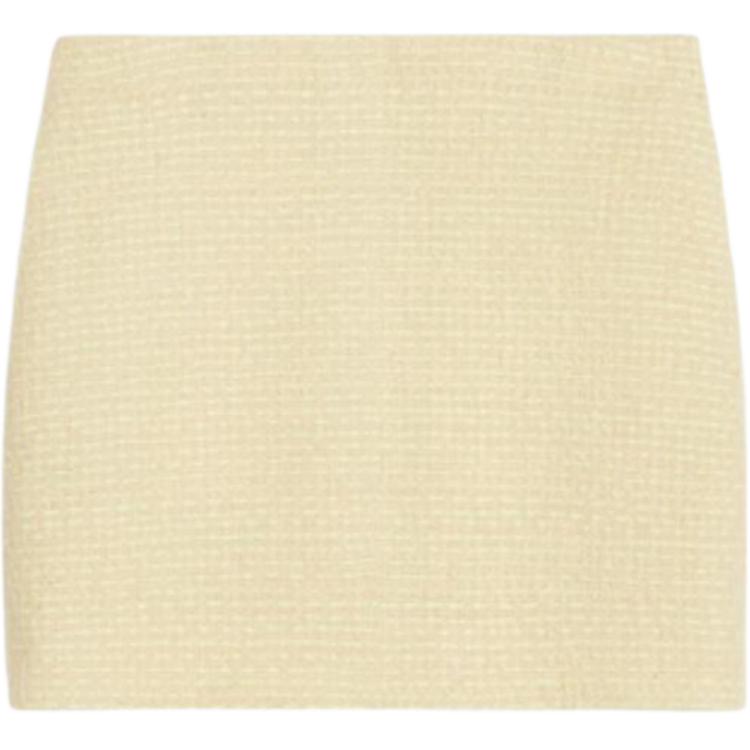 CELINE FW22 Casual Short Skirts Women's Yellow