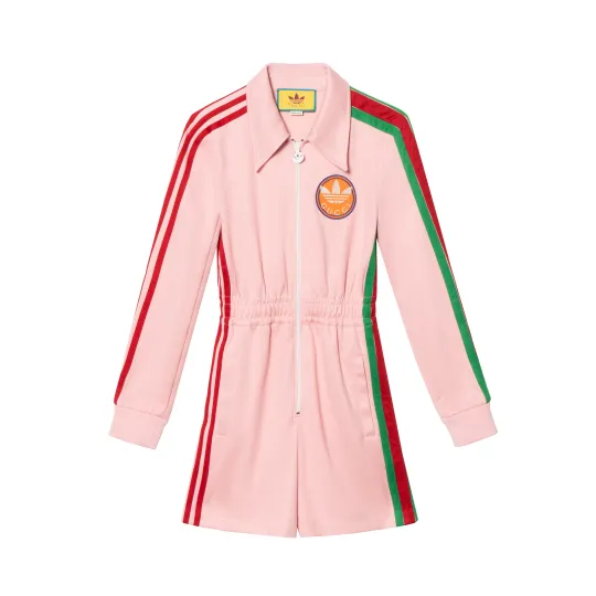 GUCCI X Adidas Short Jumpsuit Pink
