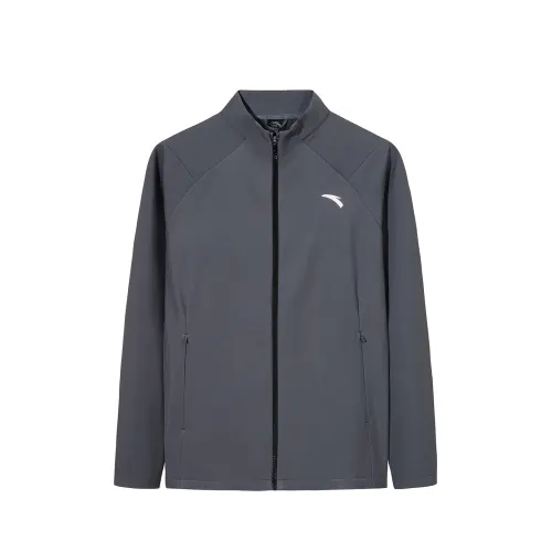 ANTA Jackets Men's Men's Gray 2 Stand Collar Moderate Other