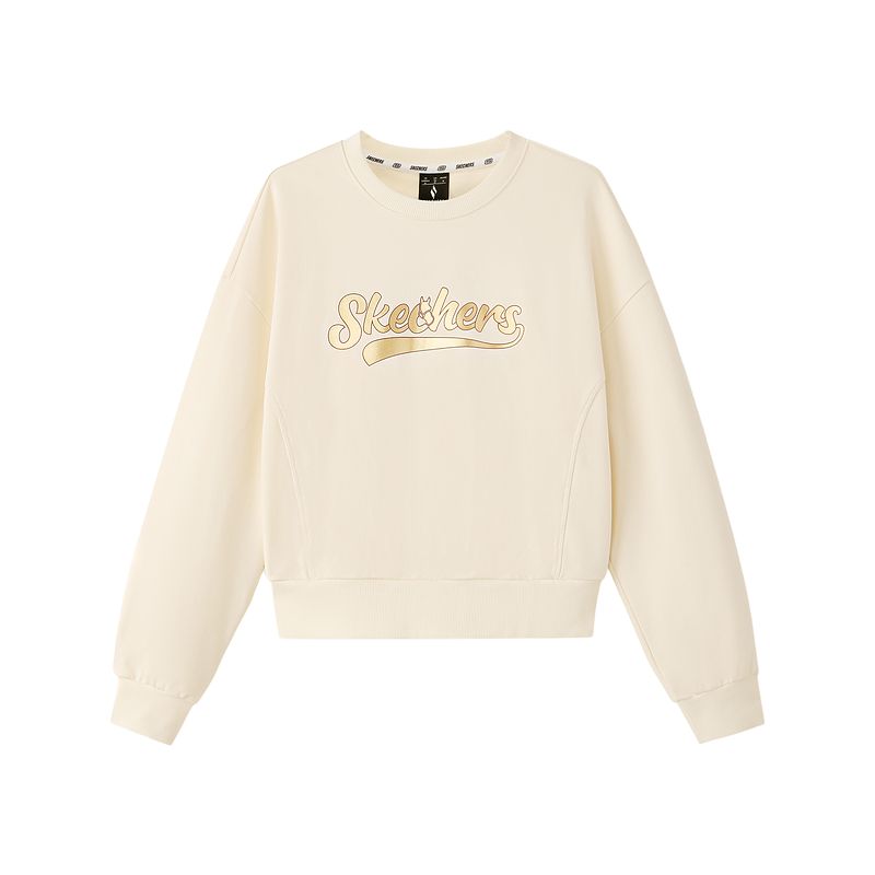 Женское худи Skechers CNY Hoodie (белое)