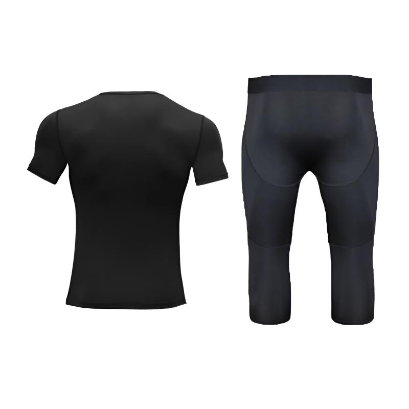 Li Ning Fitness Sets Men’s Crew Neck Moderate