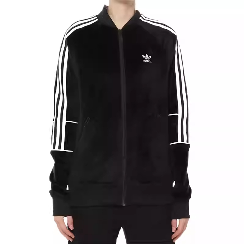 Унисекс куртка adidas originals SST (зелено-белый) — фото 3