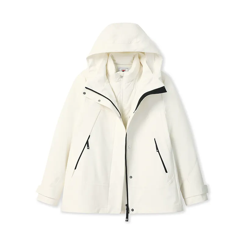 FILA WHITE Down Jacket Women's White