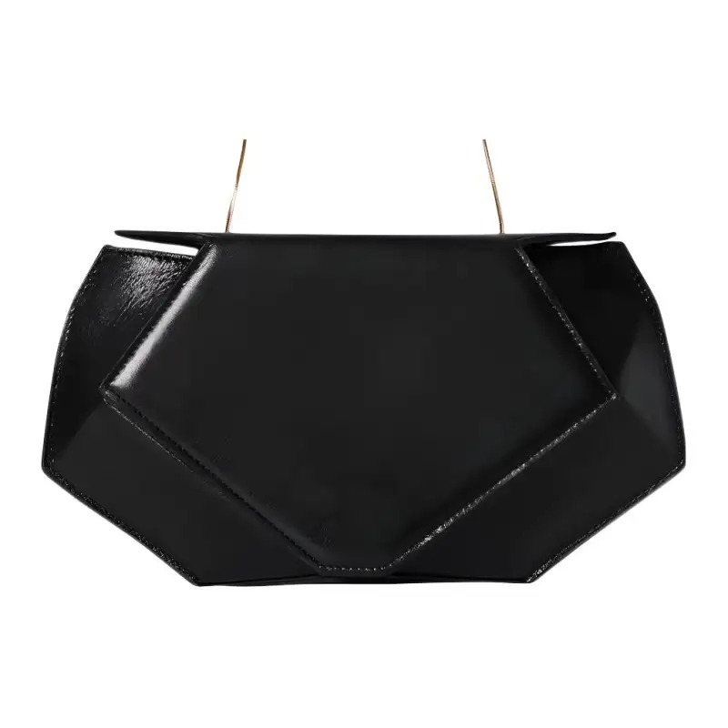 THE ROW Sheepskin Clutch Women's Black