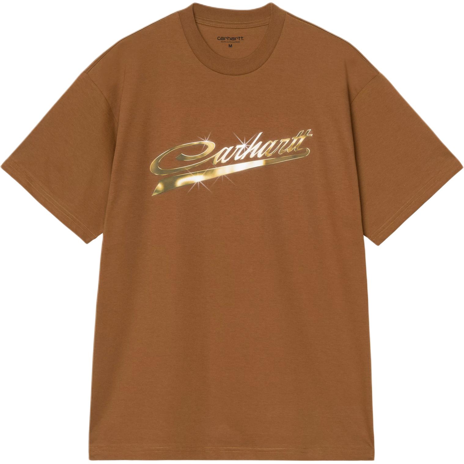 Мужская футболка Carhartt WIP FW25 S/S Vroooom T-Shirt (белая)