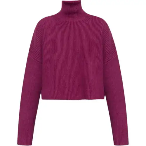 Balenciaga FW23 Sweater Regular Fit Women's Purple