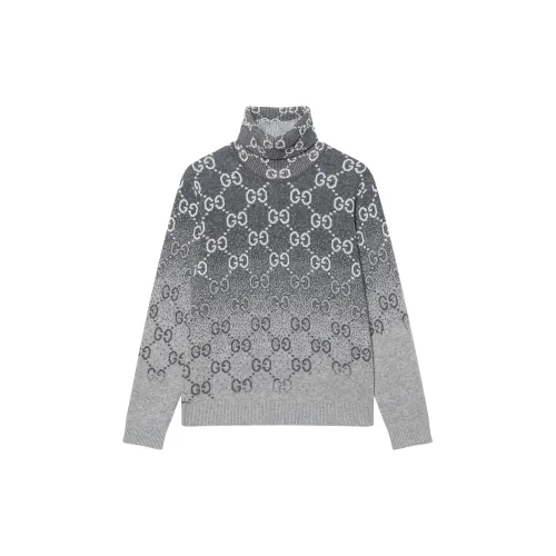 GUCCI Gg Jacquard Turtleneck Jumper