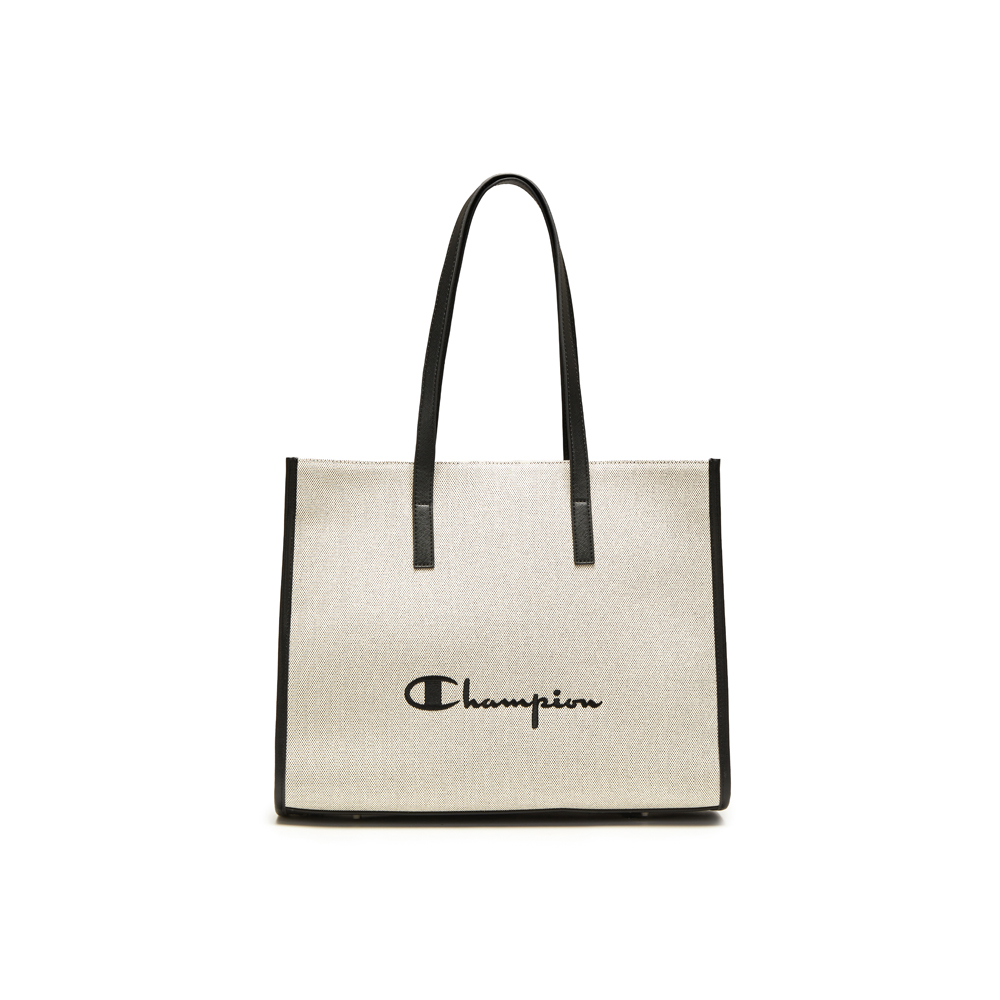 Сумка Champion Rectangle Tote Bag L SS26 (бело-черно-хаки)