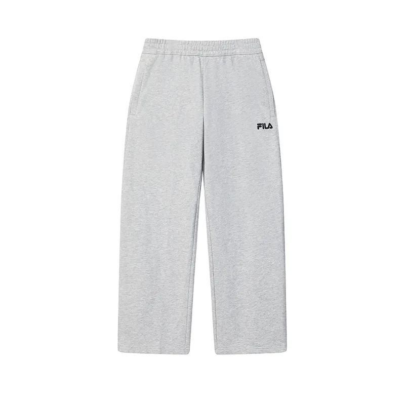 FILA ORIGINALE Knitted Sweatpants Men's Smoke Cloud Heather Gray