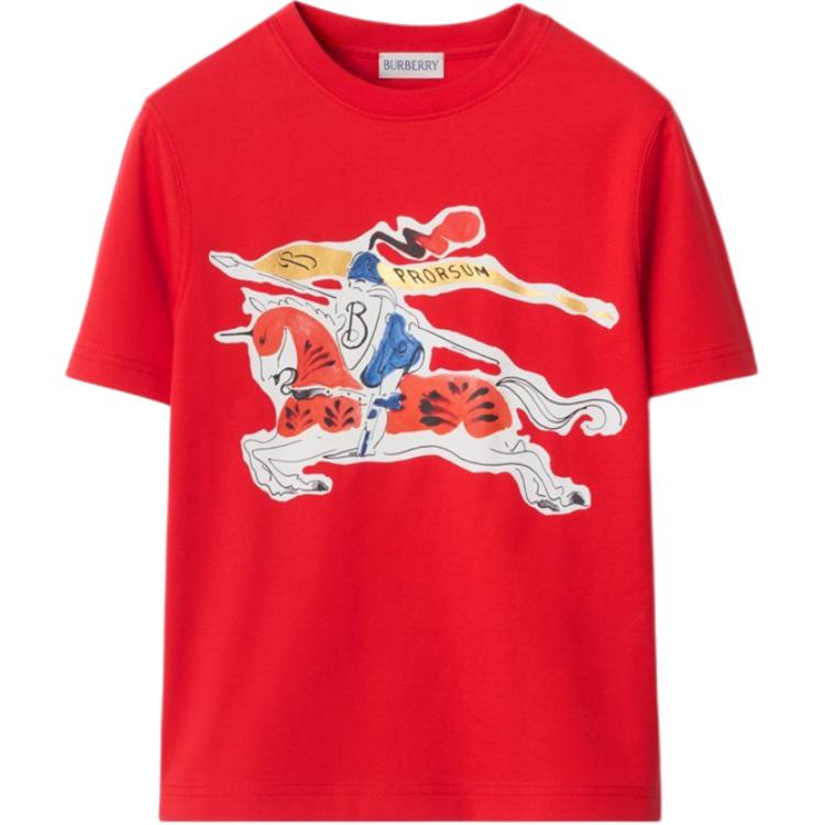 Футболка Burberry Burberry T SS26 (красная)