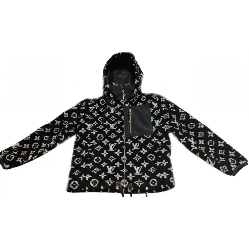 LOUIS VUITTON Puffer Jacket Women's Black
