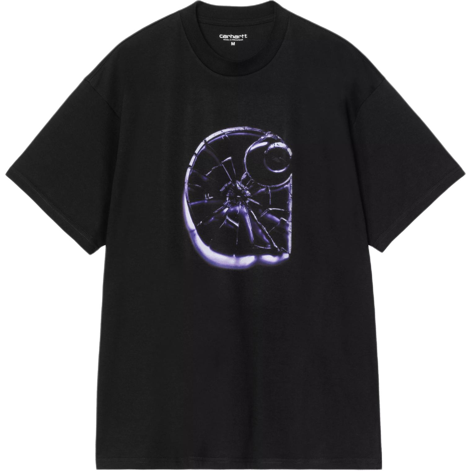 Мужская футболка Carhartt WIP Shattered T-Shirt (черная)