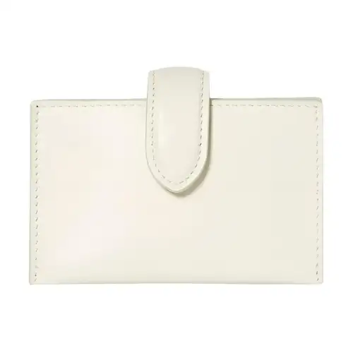 THE ROW Lambskin Card Holder Mini Women's Ivory