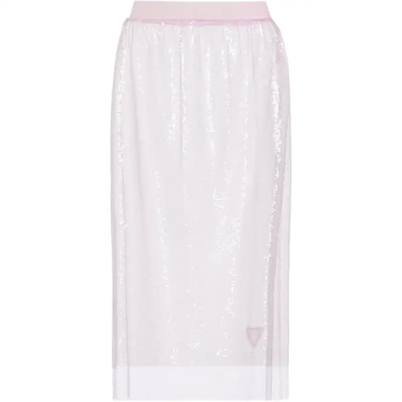 PRADA Casual Long Skirt Women's Purple