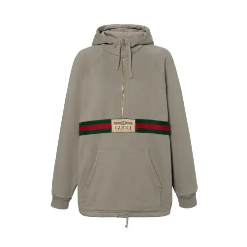 GUCCI Sweatshirt With Vintage Logo 'Grey'