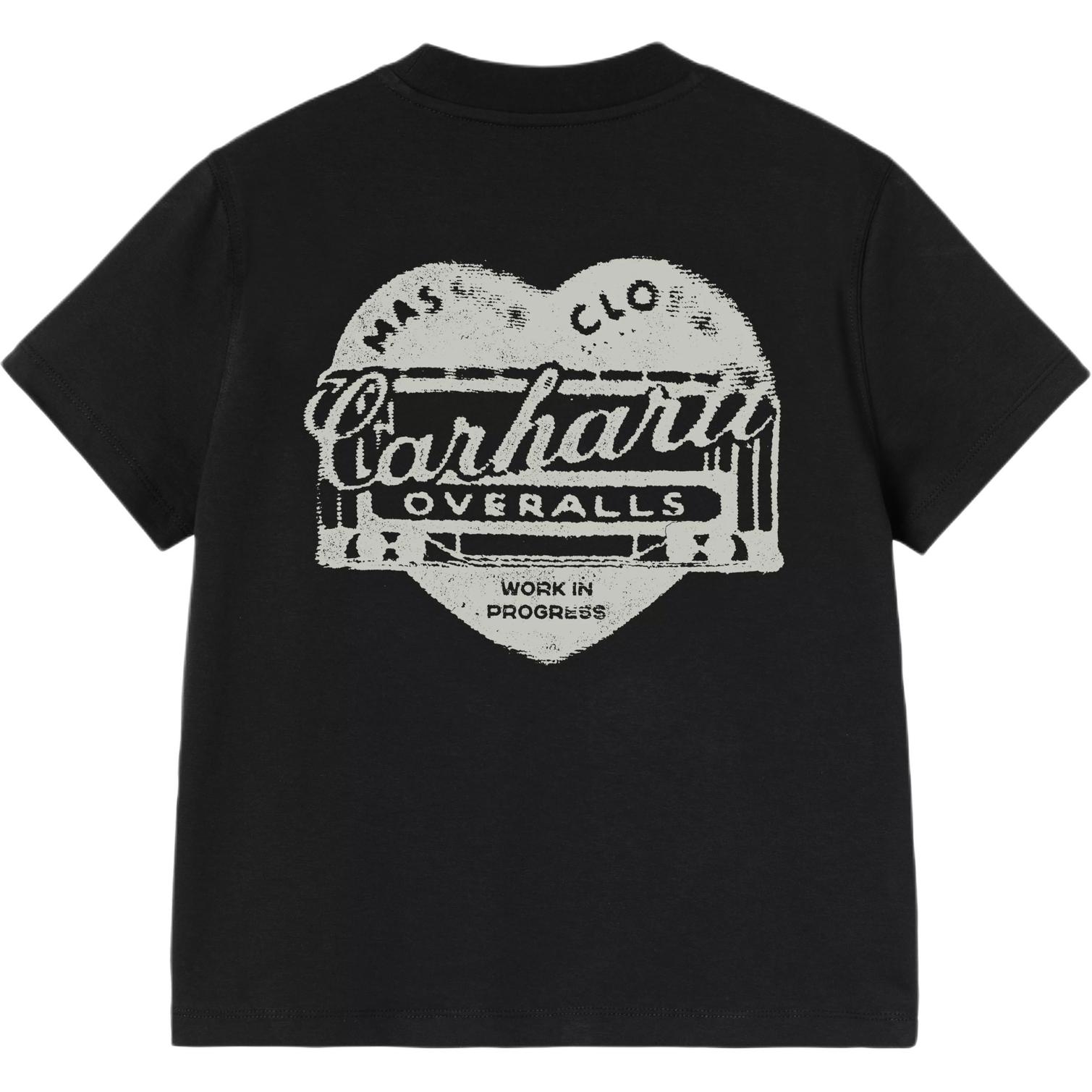 Женская футболка Carhartt WIP W' S/S (черная)
