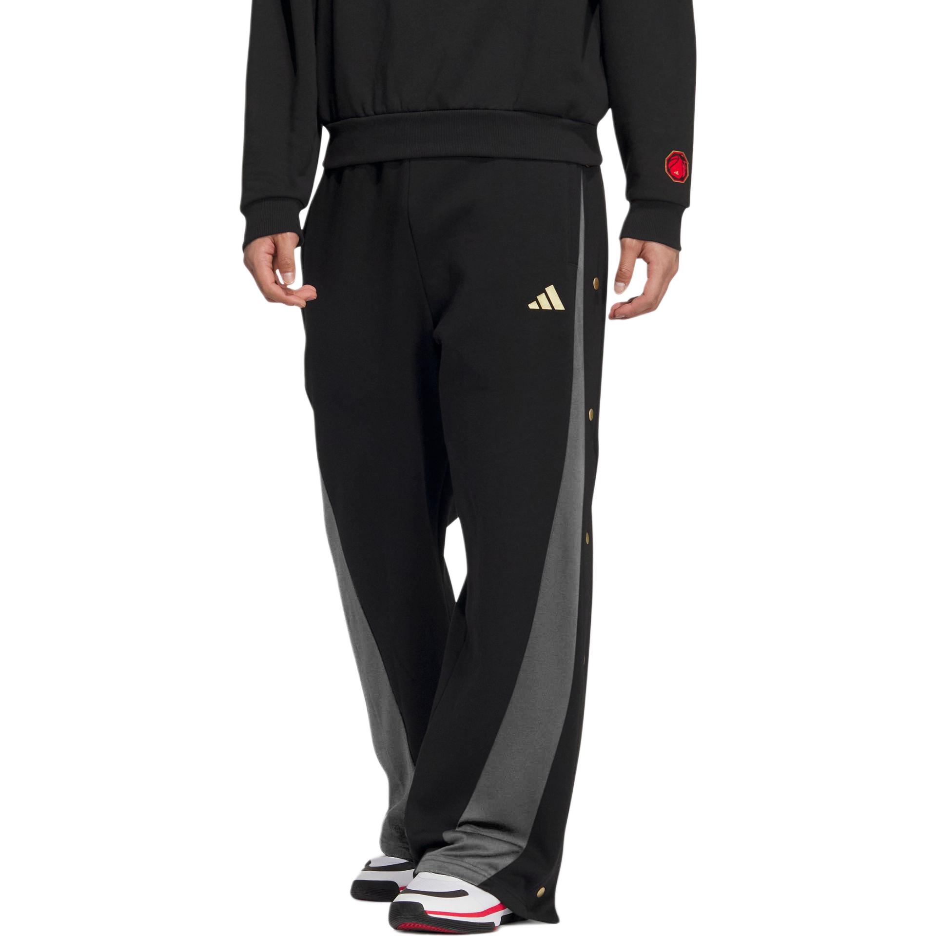 Adidas BASKETBALL Sports Pants Men’s Black
