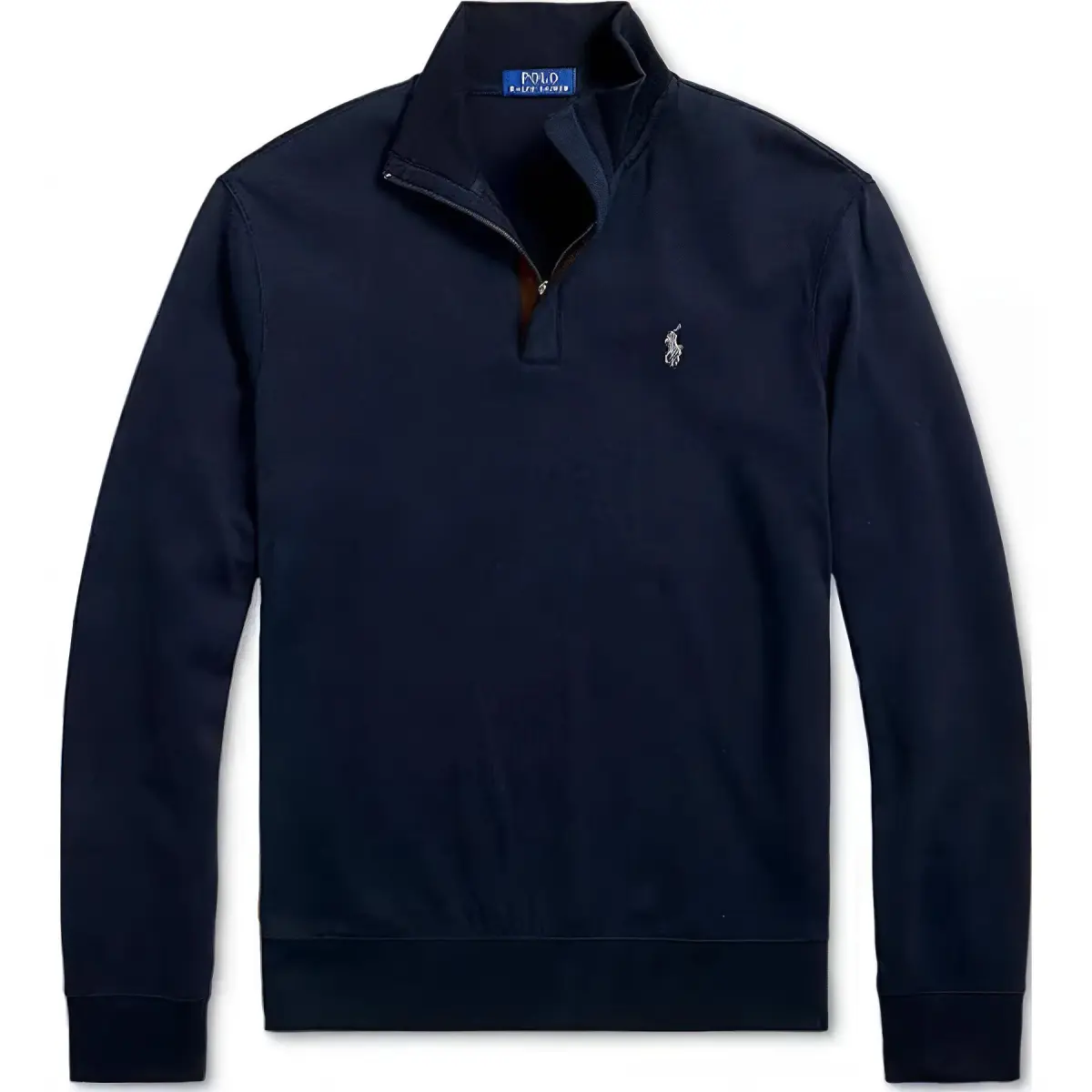 Polo Ralph Lauren half-zip mock-neck sweatshirt