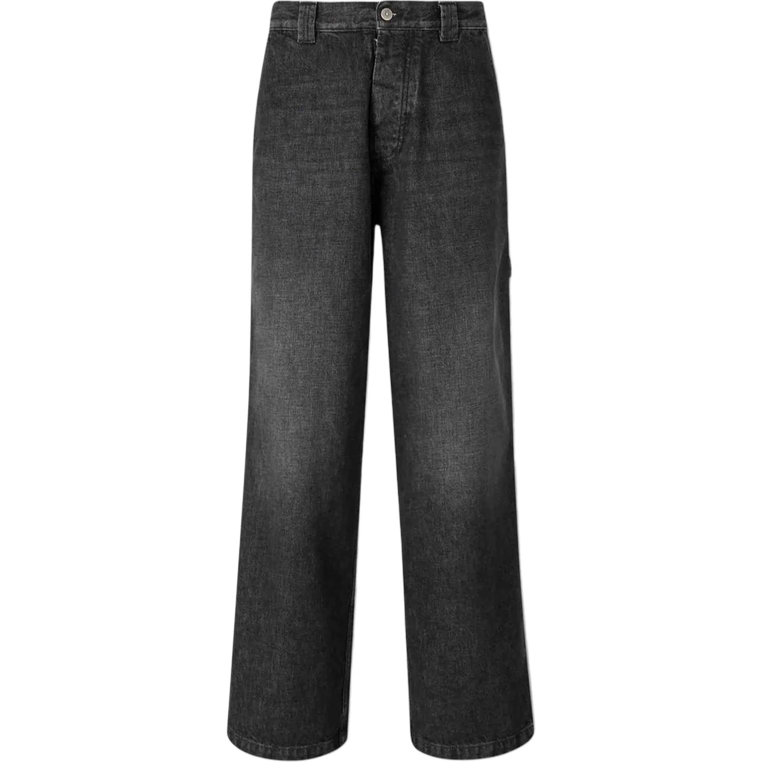 Мужские штаны Maison Margiela Прямые джинсы (синие)