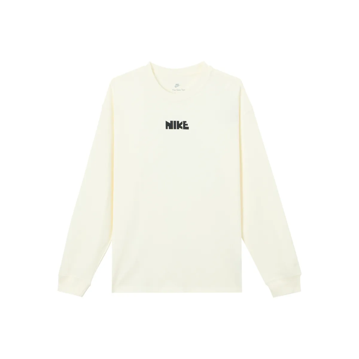 Nike Sweatshirts Men's White Crew Neck Moderate