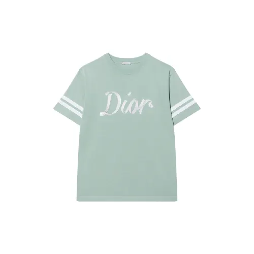 DIOR FW22 T Shirt Men's Light Green