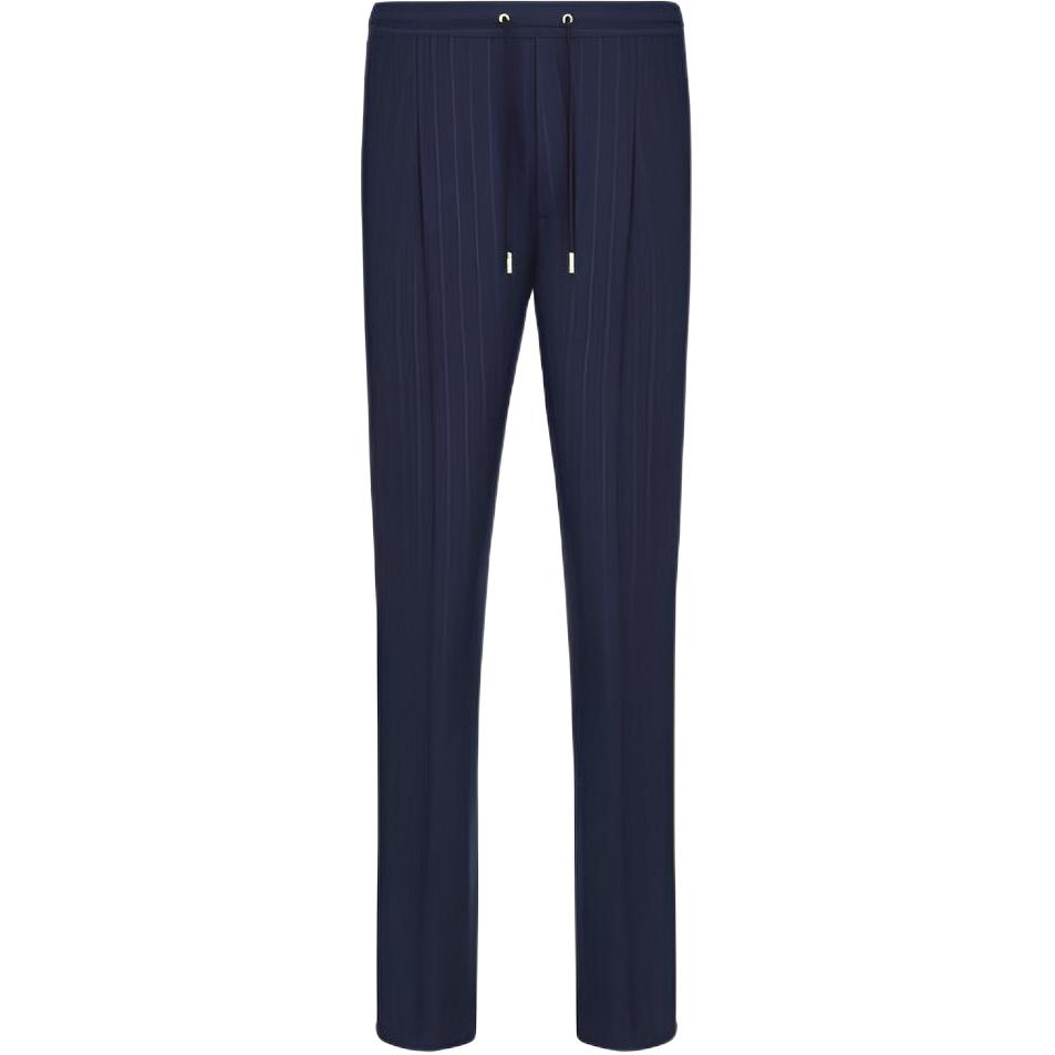 DIOR SS22 Knitted Sweatpants Men's Blue