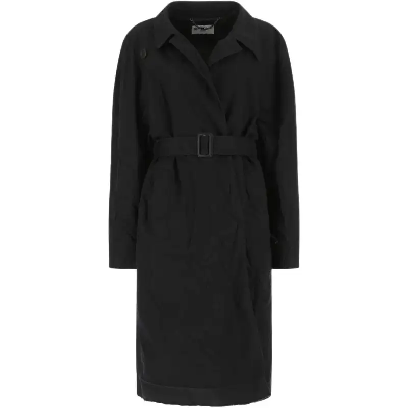 Balenciaga Belted Long Sleeved Coat