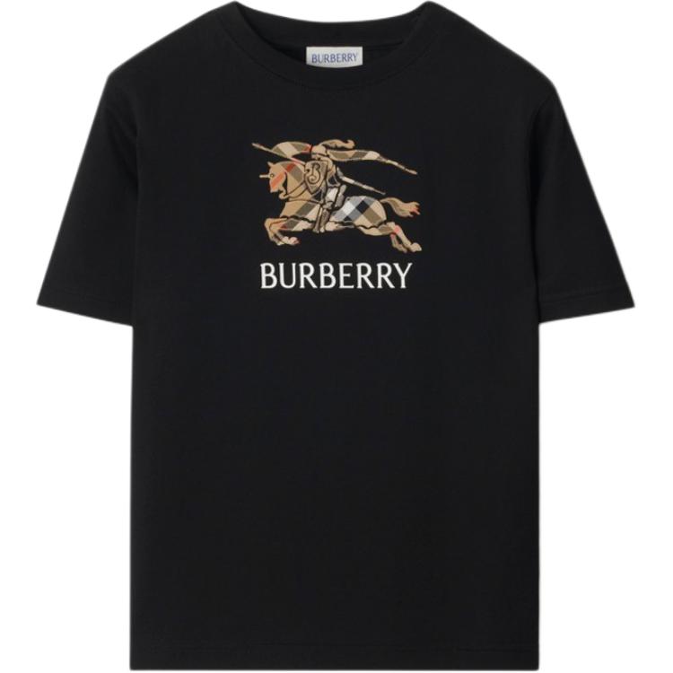 Мужская футболка Burberry Equestrian Knight (бежевая)