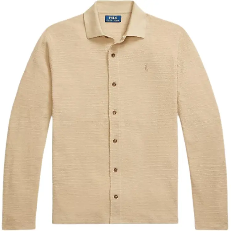 Polo Ralph Lauren SS25 Shirt Standard Men's Light Beige