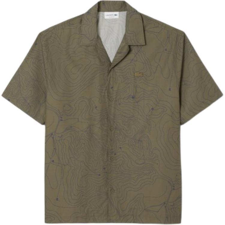 Мужская рубашка LACOSTE (разноцветная)