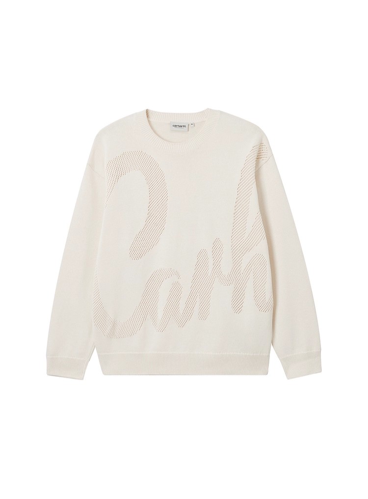 Женский свитер Carhartt WIP Logo (серый)