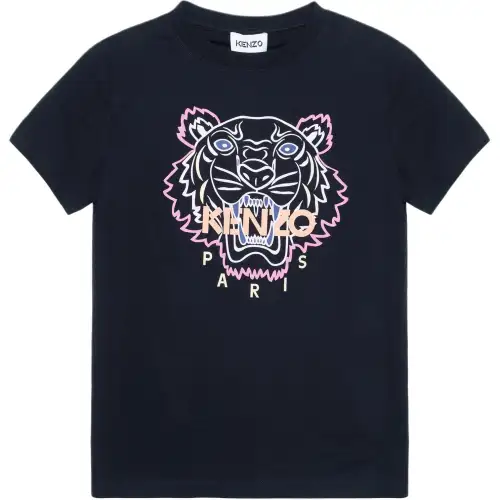 KENZO Classic Tiger Head T Shirt Women's Black