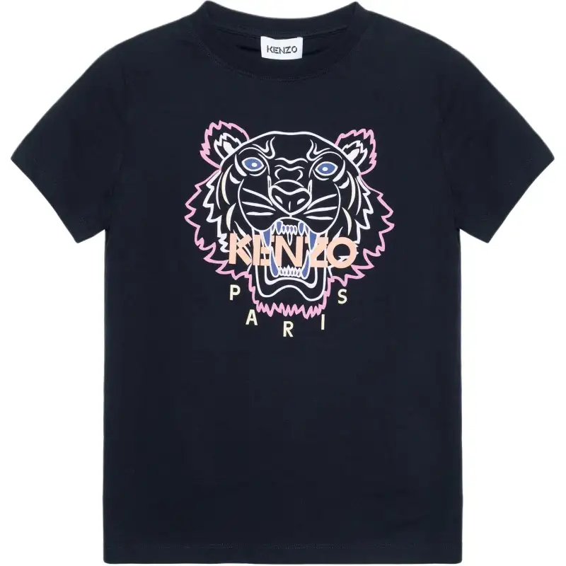 KENZO Classic Tiger Head T Shirt Women's Black