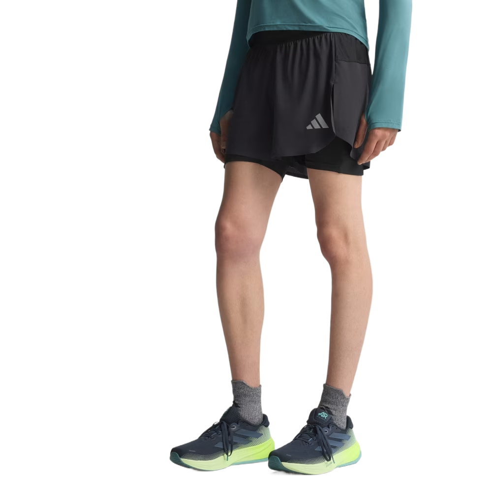 Adidas Free Shipping With AdiClub Adi365 Running CLIMACOOL+ 2 In 1 Shorts