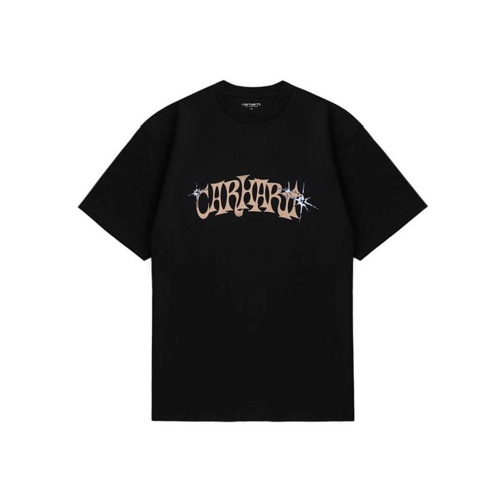 Мужская футболка Carhartt WIP Logo (черная)